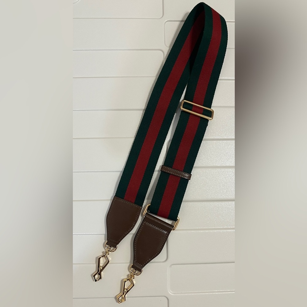 Gucci Red and Green Shoulder Strap